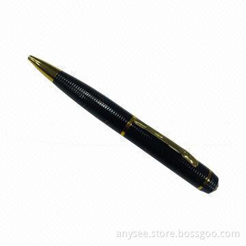 Pen with Tiny Spy Camera, Real-time Video and Audio Recording Function
